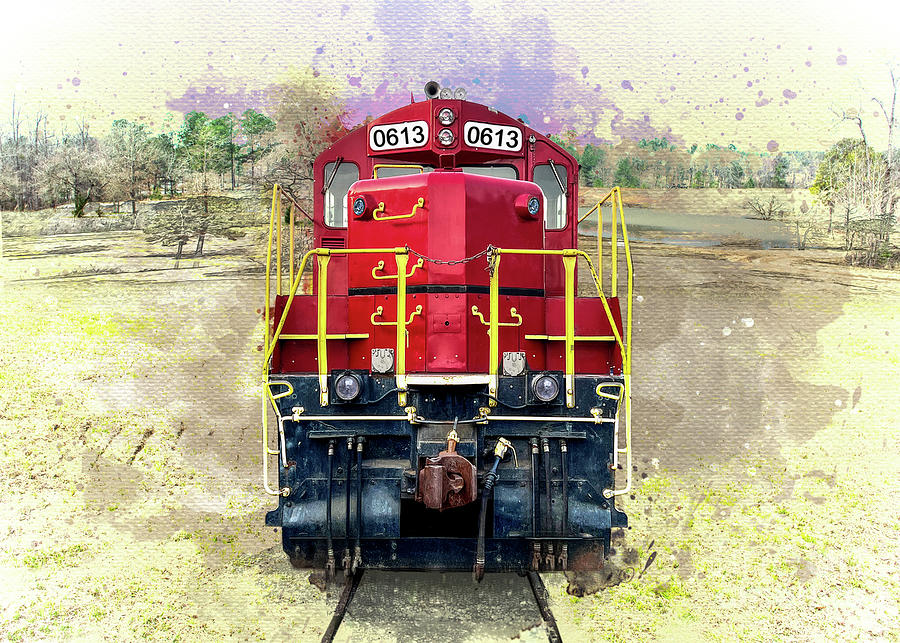 Legacy Diesel Locomotive Digital Art by Anthony Ellis