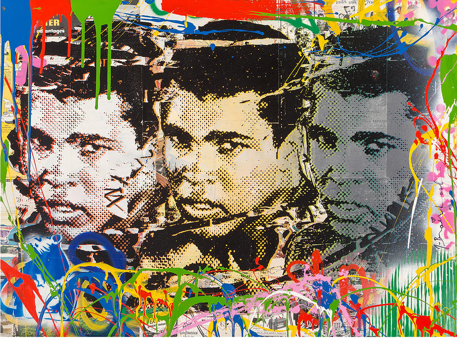Legend Forever Muhammad Ali Mixed Media by My Banksy - Fine Art America