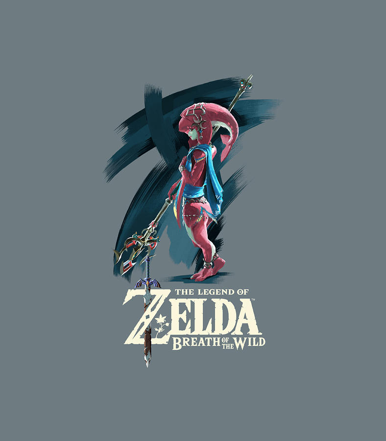 Legend Of Zelda Breath Of The Wild Mipha Digital Art by Colsoz Eden ...