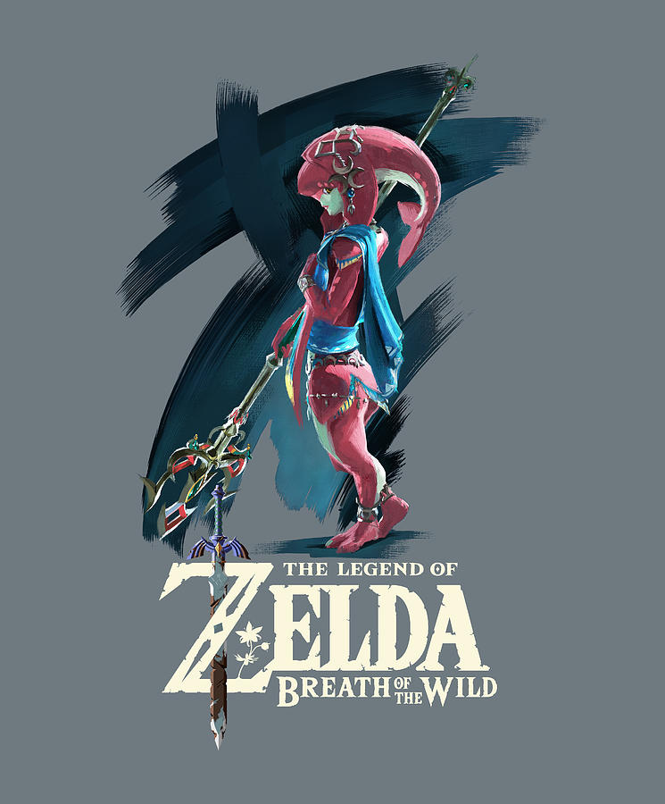 Legend of Zelda Breath of the Wild Mipha Digital Art by Summer Thompson ...