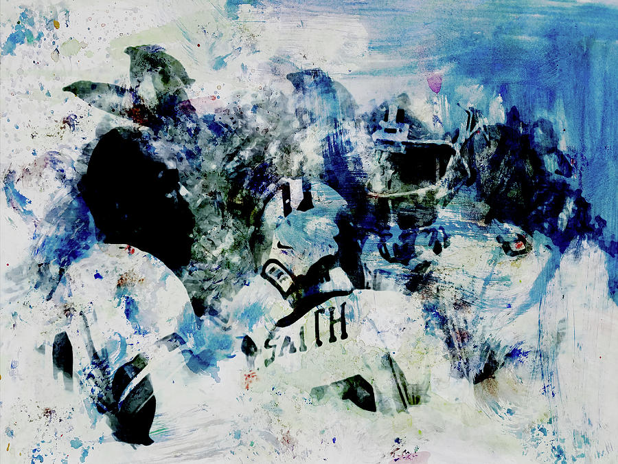 Legendary Dallas Cowboys 1a Mixed Media by Brian Reaves