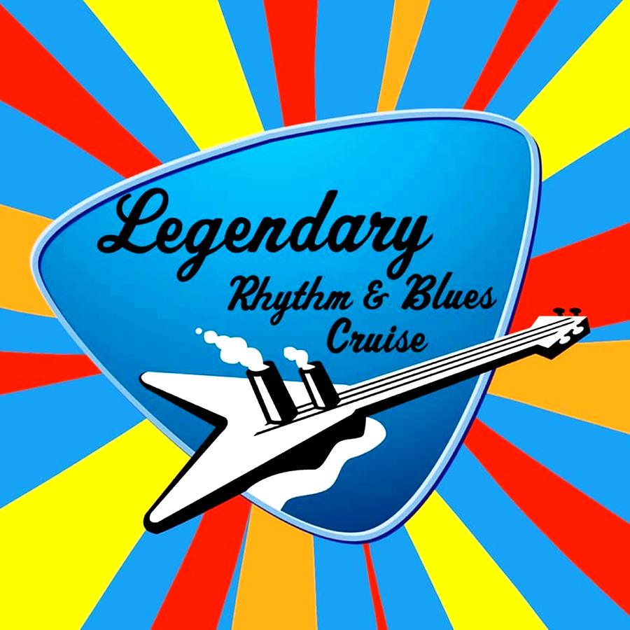 Legendary Rhythm And Blues Cruise Festival Logo Hr44 Digital Art by