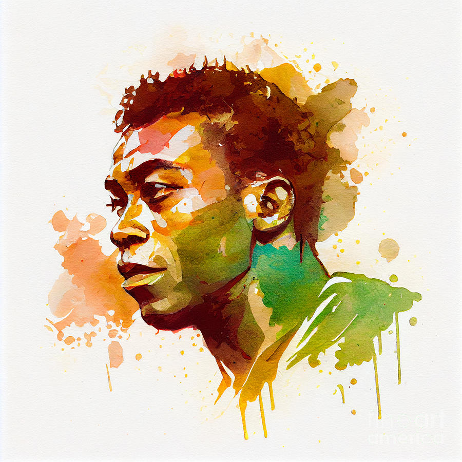 Legendary  Soccer  Player  Pele  Mysterious  By Asar Studios Digital Art