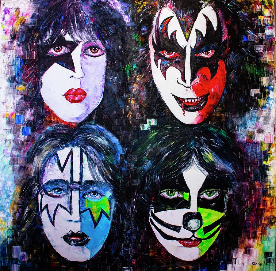 Legends of Hard Rock from New York City Painting by Natalia Shchipakina ...