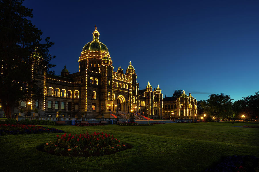 Legislative Assembly of British Columbia Photograph by Bill Cubitt