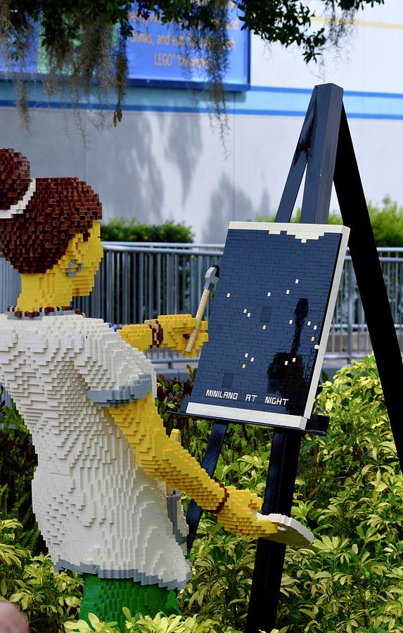 Legoland Photograph - Lego Artist by Warren Thompson