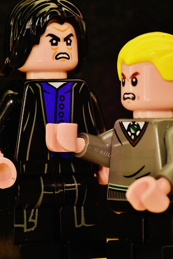 Lego Draco Malfoy And Severus Snape Photograph