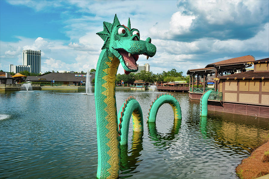 Lego Nessie Photograph by Addison Likins - Fine Art America