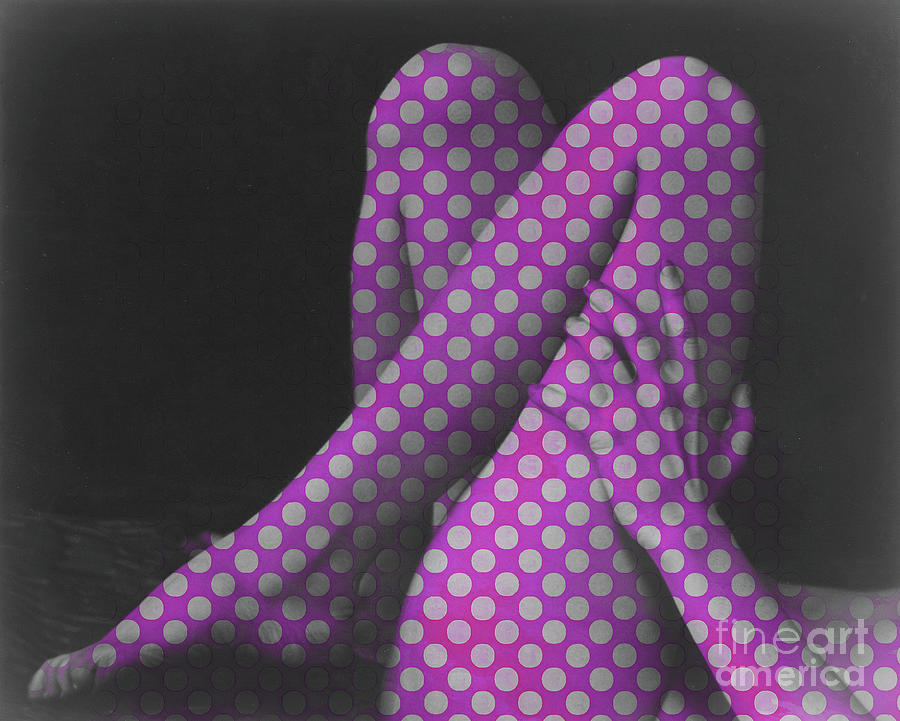 Legs Polka Dot Digital Art by Edward Fielding