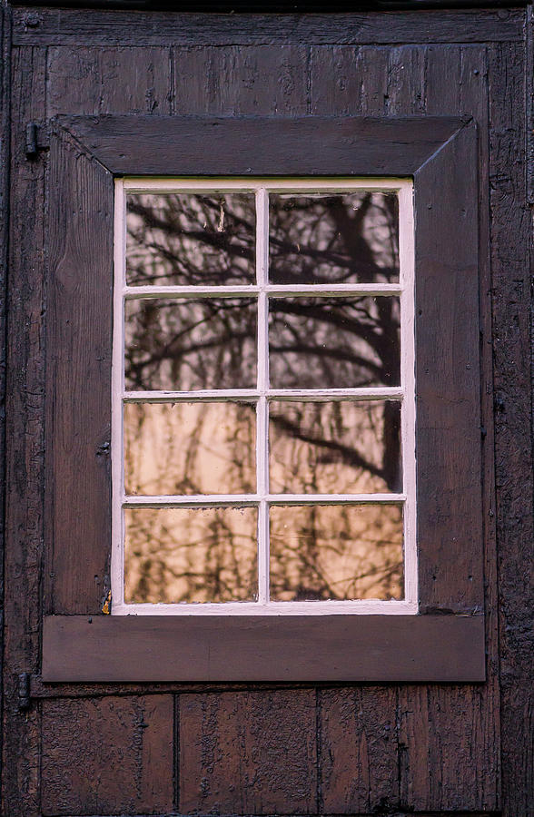 Lehigh Parkway Window Reflection Photograph by Jason Fink