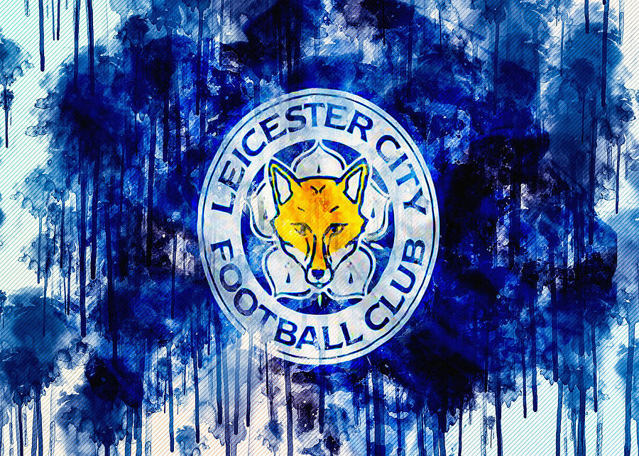 Leicester City Football Club Premier League Football Leicester Painting ...