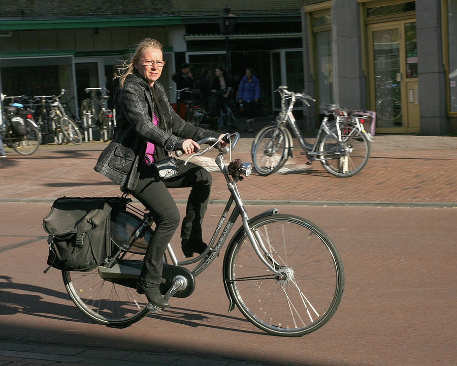 Leiden Biker 21 Photograph by Don Kerkhof - Fine Art America