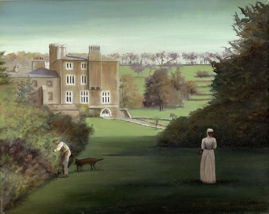 Leighton Castle of Sherlock Holmes Painting by Cecilia Brendel