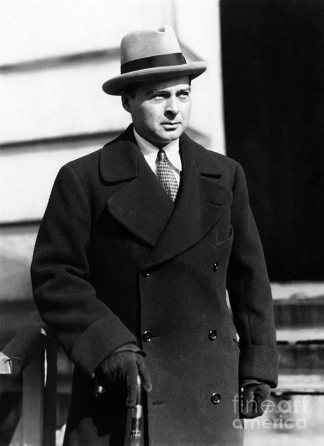 Leland Harrison - U.S. Diplomat - 1930 Photograph by Sad Hill - Bizarre Los Angeles Archive