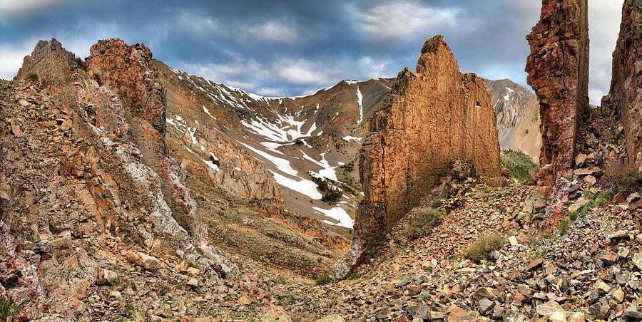 Lemhi Cliff Formations. Photograph by Leland D Howard