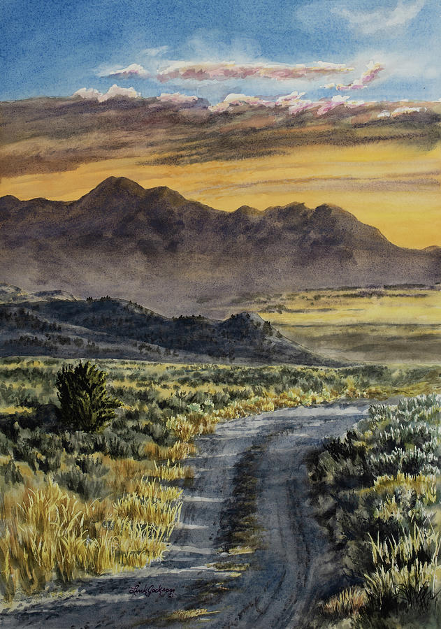 Mountain Painting - Lemhi Sunrise by Link Jackson