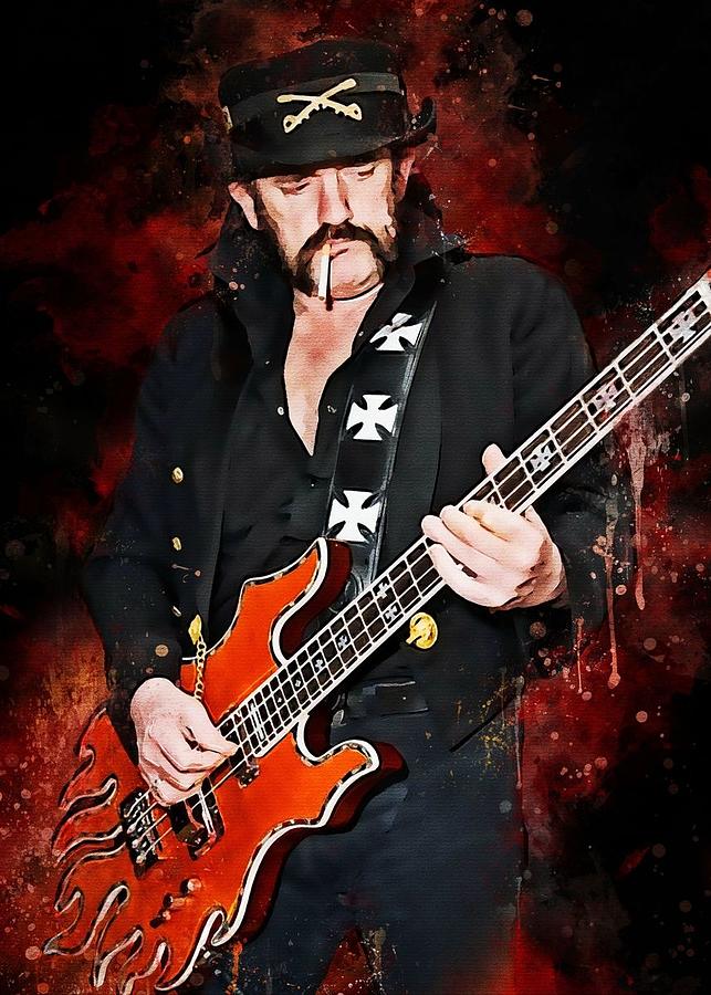 Lemmy Digital Art by Kha Dieu Vuong - Fine Art America