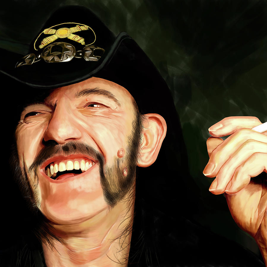 Lemmy Digital Art by Nigel Follett - Fine Art America