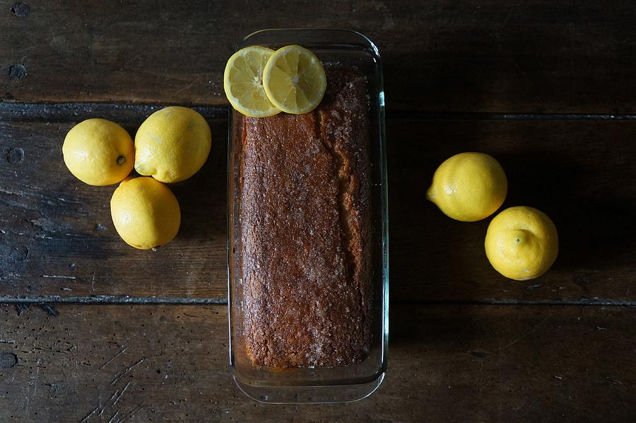 Lemon cake Photograph by Visit my galerie on Flickr