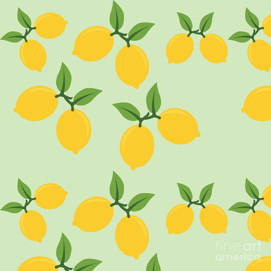 Lemon, Fruit, Zest, Summer, Lemon T shirt, Summer Shirt, Lemon Throw Pillow,  Digital Art by David Millenheft