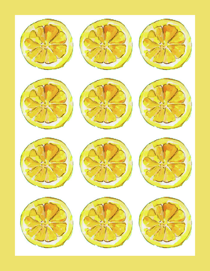 Lemon Lemon Lemonade Digital Art by Fine Art by Alexandra
