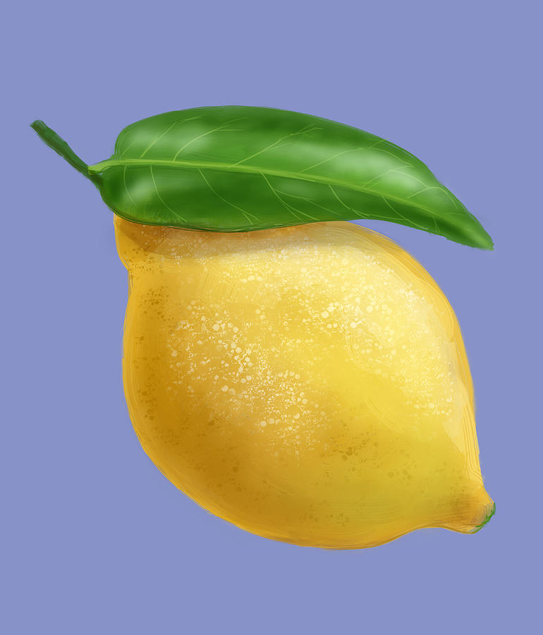 Lemon Life Digital Art