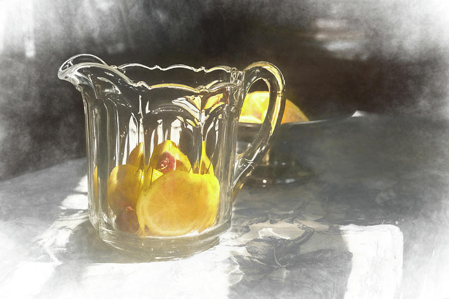 Lemon Pitcher Photograph by Sharon Popek