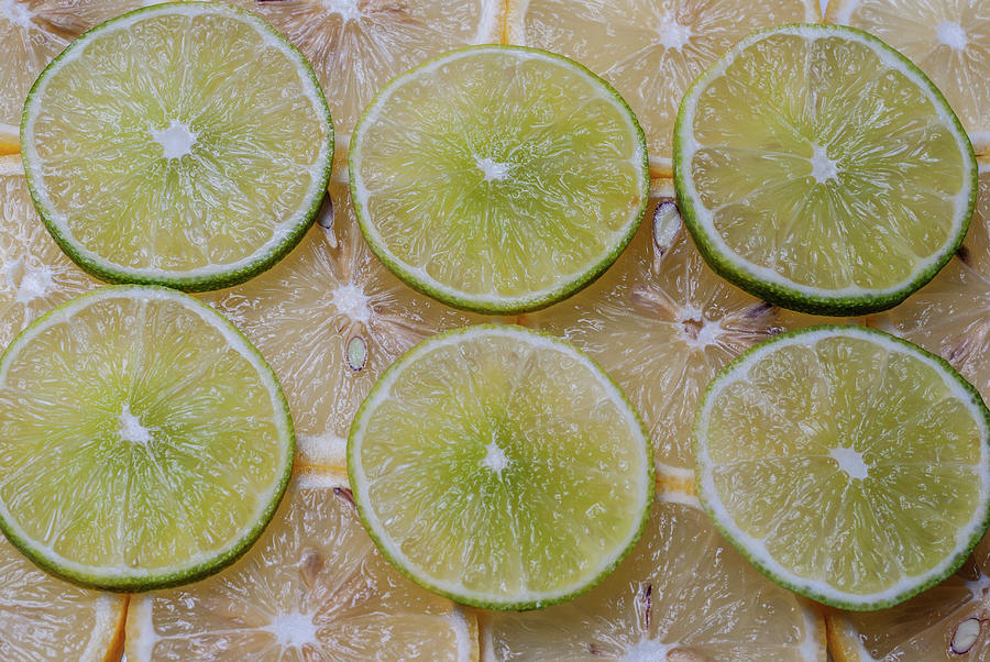 Lemon slice background Photograph by Vishwanath Bhat - Pixels