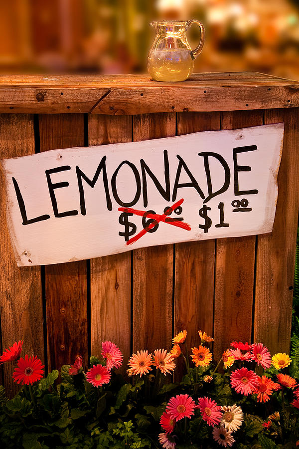Lemonade Stand Photograph by Bill Gerrard