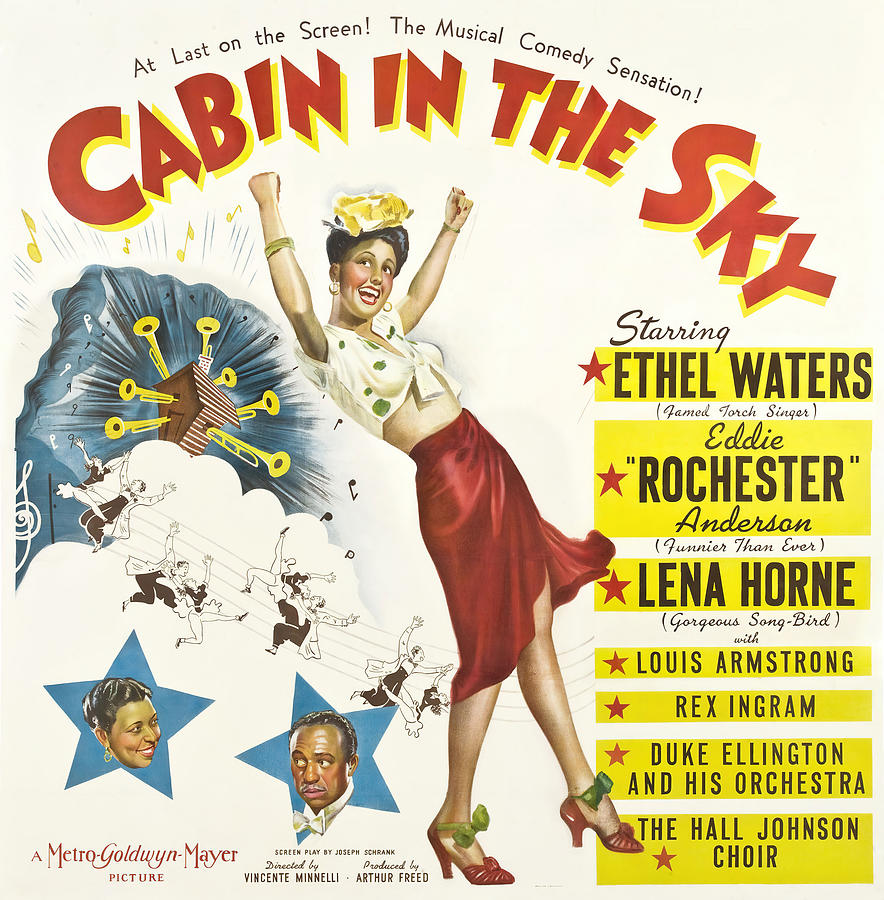 LENA HORNE in CABIN IN THE SKY -1943-, directed by VINCENTE MINNELLI and BUSBY BERKELEY. Photograph by Album