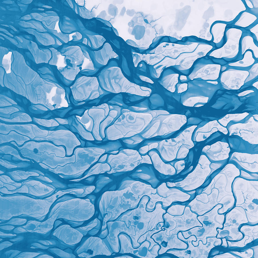 Lena River Delta Digital Art by Christian Pauschert