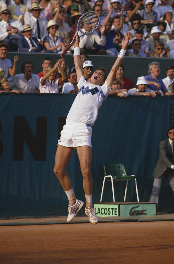 Lendl Wins 1984 French Open Photograph by Steve Powell