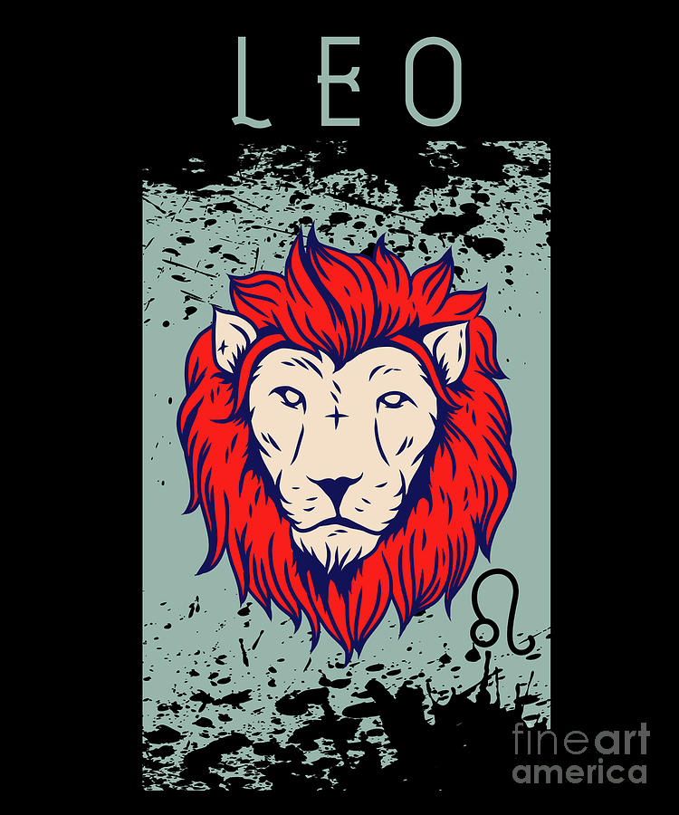 Leo Birth Sign Astrology Horoscope Leo Gift Digital Art by Thomas Larch ...