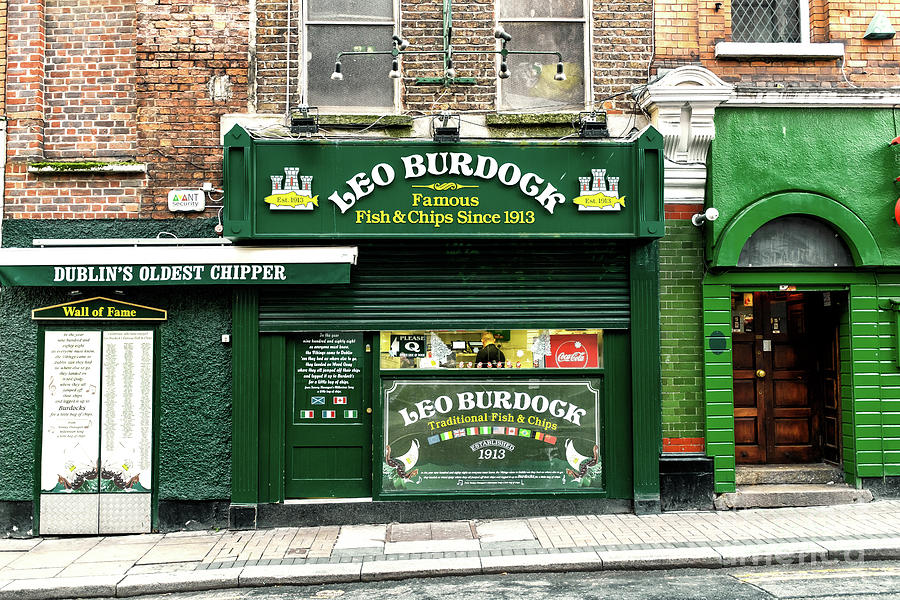 Leo Burdock in Dublin Photograph by John Rizzuto