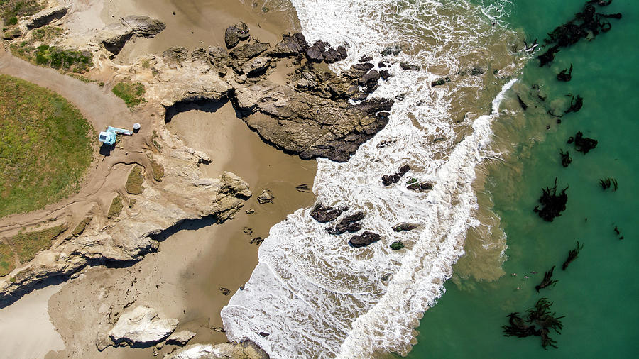 Summer Photograph - Leo Carrillo Aerial by Sean Foster