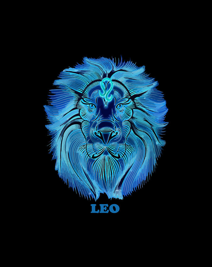 Leo Personality Astrology Zodiac Sign Horoscope Design Gift Items ...