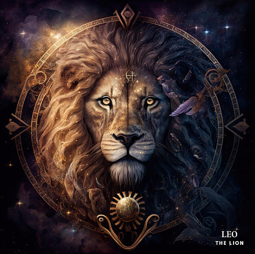 Leo The Lion Digital Art by Cecilia Vasquez - Fine Art America