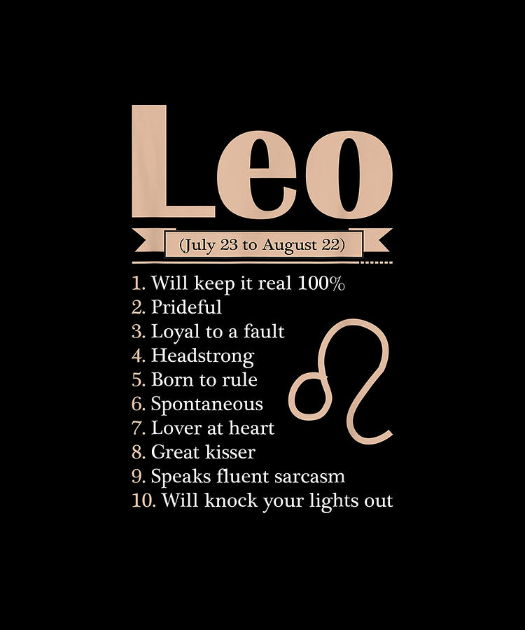 Leo Zodiac Sign Astrology July August Birthday Drawing By Yvonne Remick