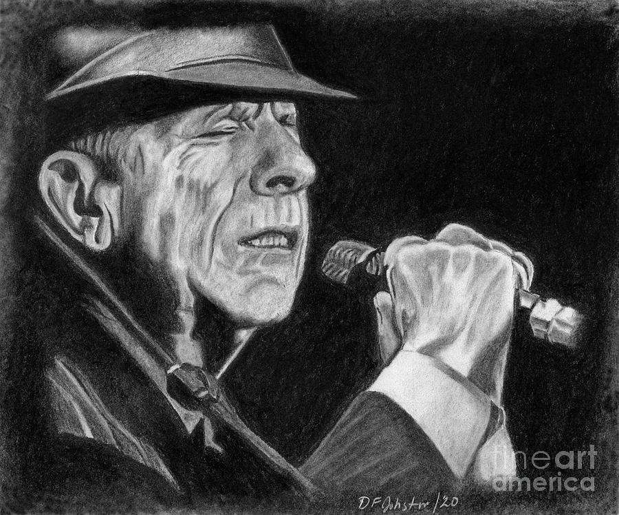Leonard Cohen legendary artist reprint signed photo #3 RP Hallelujah 