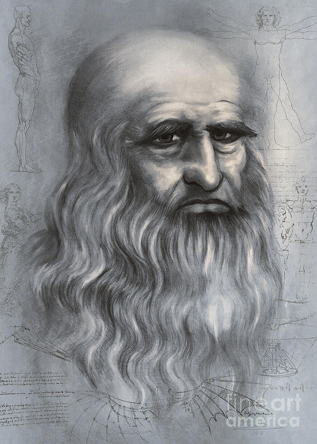 Leonardo. Digital Art by Andrzej Szczerski