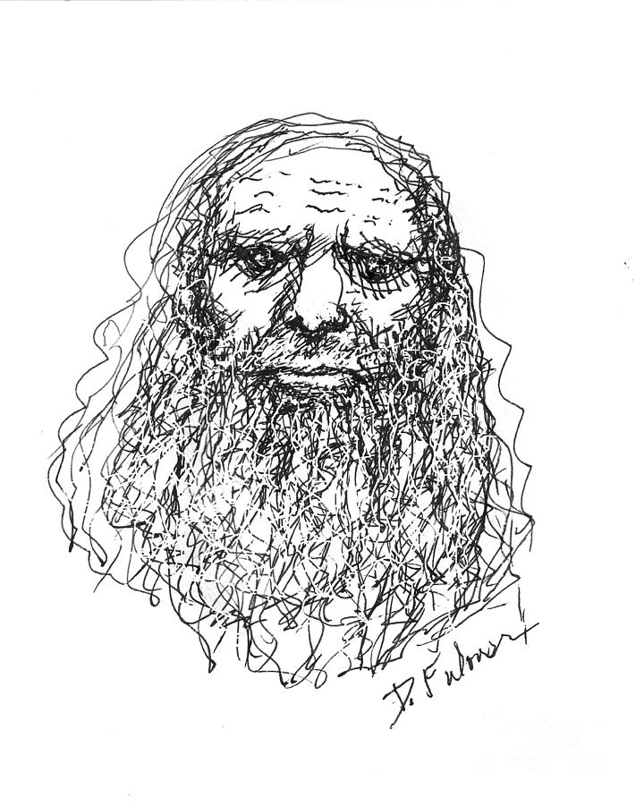 Leonardo da Vinci Drawing by Denise F Fulmer