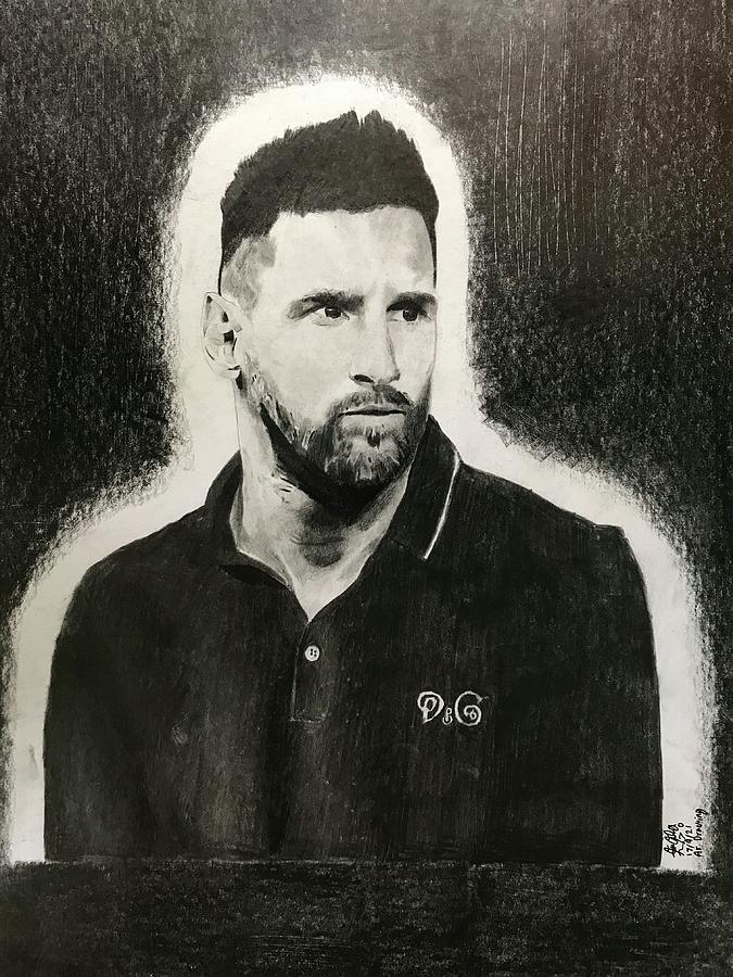 Perfect pencil drawing by our... - Leo Messi - The Legend | Facebook