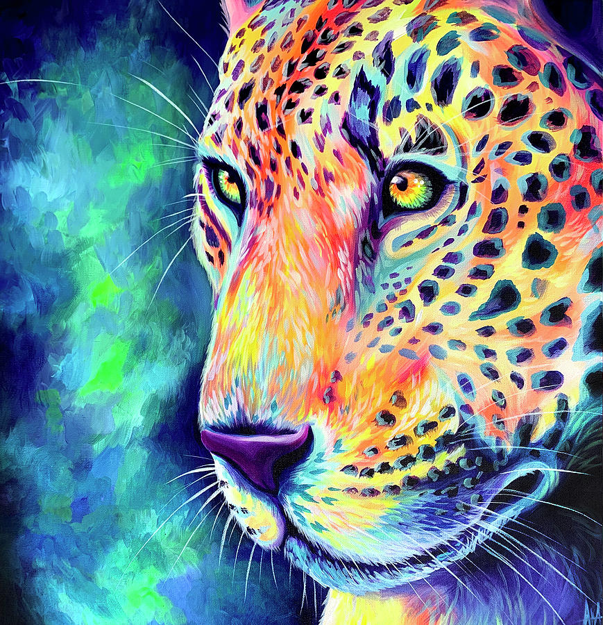 Leopard Painting by Abbi Cord - Pixels