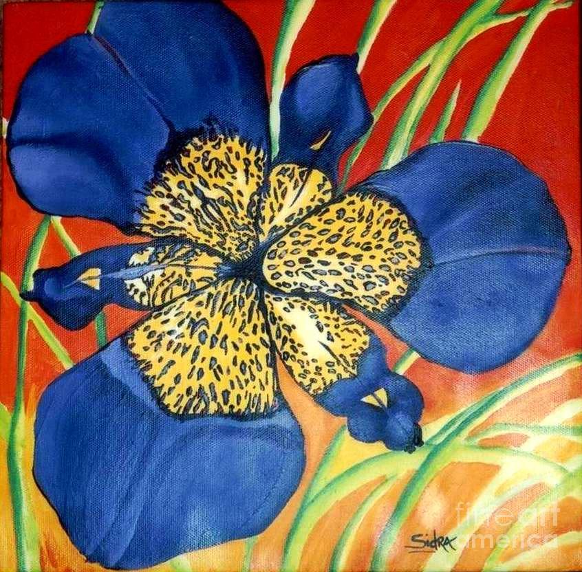 Floral Painting - Leopard Lily by Sidra Myers