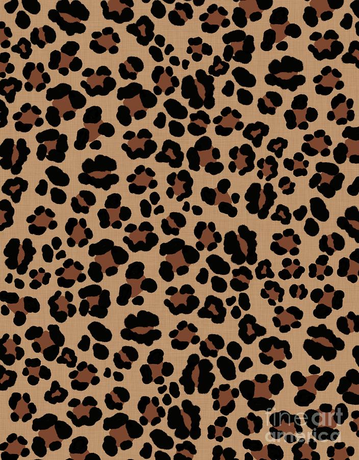 Leopard Print Glam #1 #pattern #decor #art Digital Art by Anitas and Bellas  Art - Fine Art America