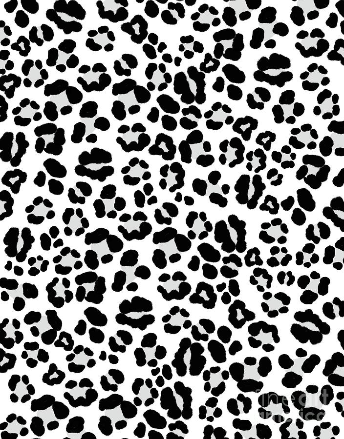 Cat Digital Art - Leopard Print Glam #6 #pattern #decor #art by Anitas and Bellas Art
