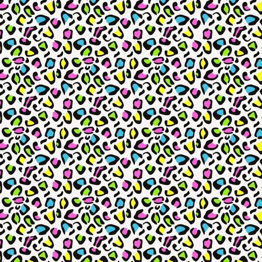 Leopard Print Pattern In Rainbow Colors Digital Art by Sarah Teecado