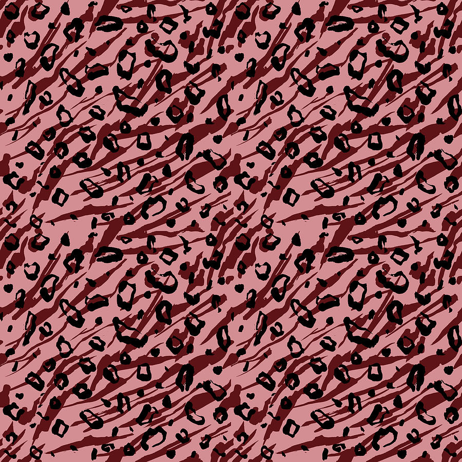 Leopard Seamless Pattern - 02 Digital Art