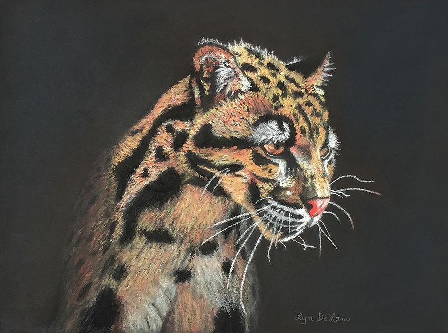 Leopard Spots Pastel by Lyn DeLano