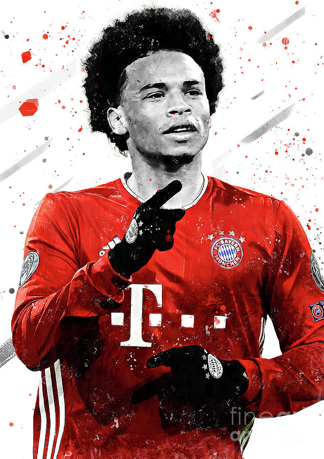 Leroy Sane Digital Art by Smh Yrdbk | Fine Art America